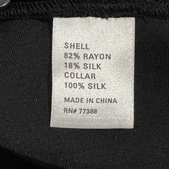 Alexa Chung X Madewell Black Velvet Dot Dress 10 NWT Twee Holidays Gothic Mod - Picture 12 of 14